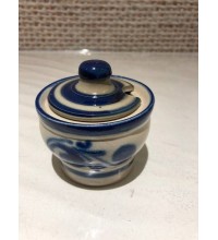 Vaso di Colonia blu
